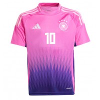 Camiseta Alemania Jamal Musiala #10 Visitante Equipación Eurocopa 2024 manga corta